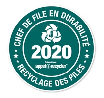 Leader in Sustainability 2020 - Call2Recycle Canada